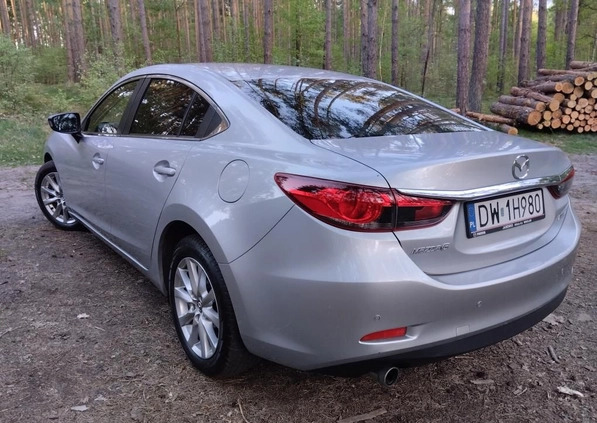 Mazda 6 cena 54000 przebieg: 178987, rok produkcji 2015 z Legnica małe 232